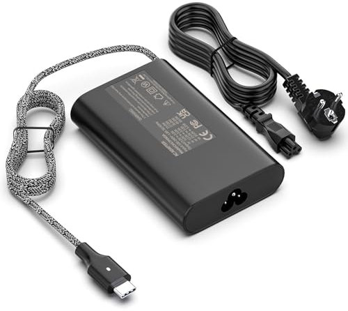 65W USB-C Laptop Ladekabel Netzteil für HP Elitebook x360 1030 1040 G3 G4, Spectre X360, Chromebook 11 14, Elite x2, ProBook 430 450 G5 G6, Split x2, Pavilion, Envy x360 Slim Type c Adapter Ladegerät