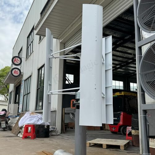 3000W Windkraftanlage Vertikale 24V 48V 96V 220V Magnetische Levitation Windgenerator 3 Blätter Geräuscharm Windturbine für Home Marine RV Windräder (96, Volt)