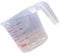 kesurpae 250ml Pichet à Mesurer Plastique Transparent Pas Facile à Déformer Tasses Pratique Buse en V Gradué Verre Cuisine Outils de Cuisson