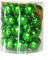 48 palline di Natale infrangibili, decorazioni per albero di Natale, palline da appendere per feste di nozze (verde)
