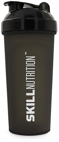 Skill Nutrition Shaker, Black - 700 ml.