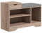 HOMCOM Shoe Storage Bench, Shoe Rack Bench with Seating Cushion, Drawer, 3 Open Compartments and Table Top for Entryway, Hallway, Distressed Grey