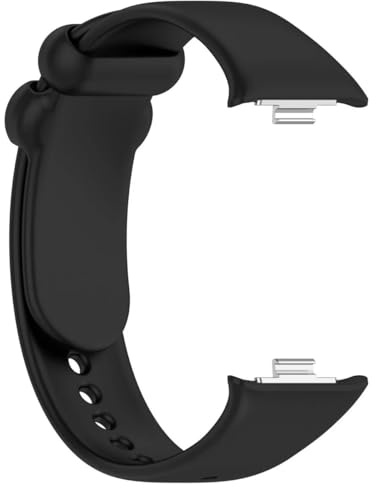 Armband Kompatibel mit Xiaomi Smart Band 9 Pro/ 8 Pro Fitness Tracker Silikonband mit Druckschnalle, Anti-Schweiß Ersatz Uhrenarmbänder silikon Sport Armbänder