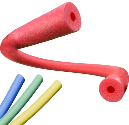 Sicignano | Tubo Acquatico Pieghevole in Schiuma Galleggiante, Ø 6cm, 150cm, 2 Pezzi Colori Assortiti - Adatto a Tutti, Nuoto Acquagym Piscina Mare