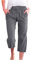 Generisch 3/4 Hose Damen Leinenhose Leichte Sommerhose Baumwolle Cargohosen Mode Teenager Mädchen Jogginghose Y2k Arbeitshose Sale Boulderhose Freizeithose Yoga Hose Prime Dunkelgrau XXL