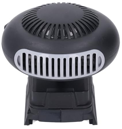 FTVOGUE Calentador de Espacio Portátil Inalámbrico de 170 W con Batería con Salidas USB Duales, Calefacción Ajustable de 360° para Talleres y Fábricas, Compatible con Baterías de Iones de Litio de