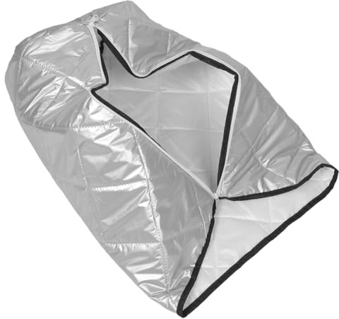 VICASKY Housse de Protection Isotherme pour Bouteille de Gaz 15 Kg en Tissu Oxford Doublure Coton Résistante aux UV et Intempéries pour Camping Barbecue et Rangement Extérieur