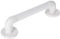 Homecraft Moulded Fluted Grab Rail, Durable PVC Safety Rail and Mobility Aid for Bathroom for Elderly, Disabled and Handicapped Users, Indoor and Outdoor Attachment, 30.5cm