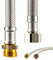 Sanitary Connection Hose Extension 3/7 Inch Union Nut x 3/8 Inch Male Thread Length 800 mm