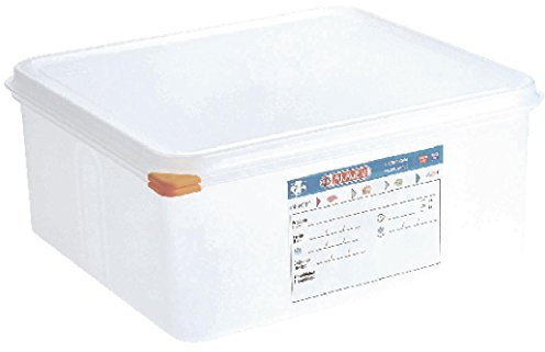 Araven Food Container 13.5Ltr 13.5 litre (2/3 GN) 150(H) x 325(W) x 345(D)mm; Pack quantity: 4