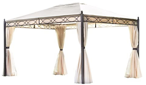 GREEN HOUSE Pavillon 3 x 4 m anthrazit