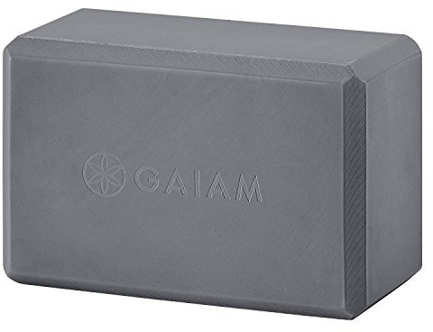 Gaiam Herren Yogablocke Yoga Block, Storm Gray, Standard