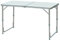 HOMCOM Outsunny Mesa de Camping Plegable Convertible en Maleta Altura Regulable para Picnic 120x60x54-70 cm con Marco de Aluminio