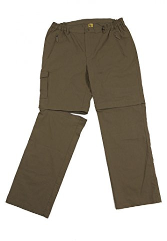 Abraxas Outdoor Zipp-Off-Hose Übergrößen bis 10XL, Khaki, Größe:3XL