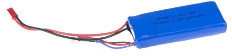 efaso Powerakku Akku 1600 mAh für MJX X101 und V323, 7.4 V (33% mehr Leistung)