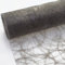 SIZOWEB Table Runner/25 m Roll + 100 Free Decorative Diamonds, Polyester, Charcoal, 30cm Breite