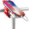 Bone Collection Bike Tie Pro Support pour Smartphone et Batterie Externe Rouge 13,4 x 6,5 x 4,8 cm