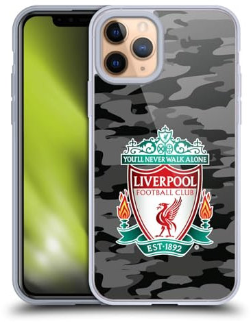 Head Case Designs Officially Licensed Liverpool Football Club Away Colourways Crest Camou Soft Gel Case Compatible With Apple iPhone 11 Pro