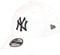 New Era New York Yankees MLB Rear Logo White/Black 9Forty Adjustable Cap - One-Size