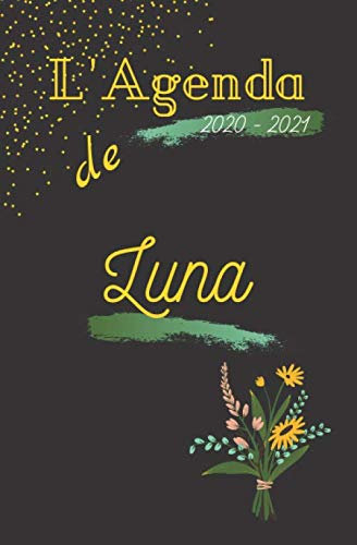 L’agenda de 2020-2021 « Luna »: [Format Agenda 13,3x20,3 cm|108 pages][Objet école/planning] Agenda enfant pour l’école, collège, lycée, université. ... scolaire, cahier de texte [Qualité Premium]
