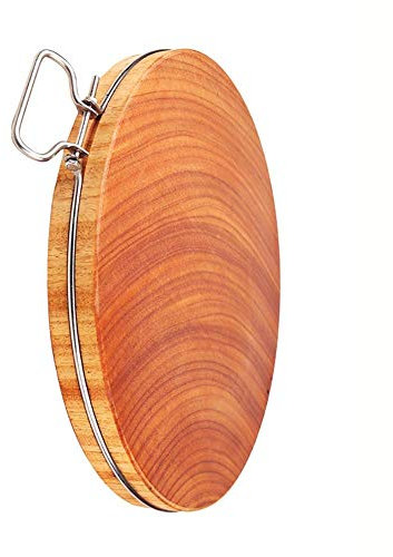 La tabla de cortar de madera grande Tabla de cortar flexible for la Carne de cocina de madera redondo con mango Paleta de corte (Size : 48x5cm)