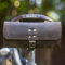 London Craftwork Fahrrad Satteltasche Echtleder RAW Braun Vintage Style (Braun)