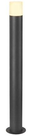 SLV Stehleuchte GRAFIT 90 / Außen-Beleuchtung für Wege, Wände, Eingänge, LED Outdoor Garten-Lampe / E27 IP44 11W anthrazit