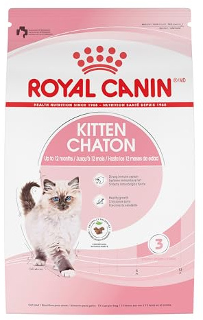 Royal Canin Feline Health Nutrition Kitten Dry Cat Food, 3 lb Bag