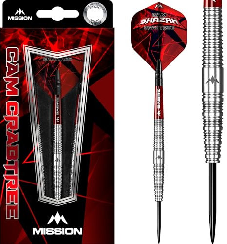 Mission Darts Mission Cam Crabtree 90% - Steeldarts 25 Gramm