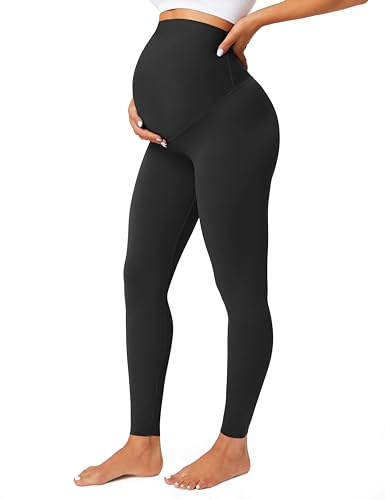 BAYDI Maternity Leggings for Women Over the Belly