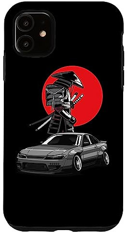 iPhone 11 JDM S15 Silvia Japan Drift Car Samurai Tuning Case