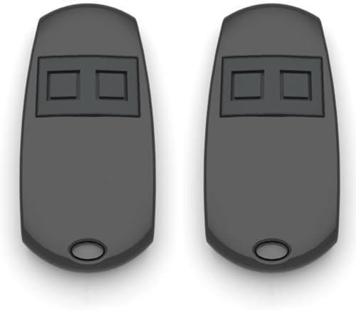 Lemic, Telecommande, bip Universelle, pour Garage et Porte, Compatibles avec automatisme Came T432, 432A, TAM432SA, TOP432A, TOP432EV, TOP432M, TOP432NA, TOP432SA et TOP432MA (1, noire)