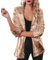 Nightclub Pailletten Blazer Damen Schimmer Glitzer Jacke Mantel Outerwear (L Gold)