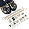 DKDDSSS 24 pcs Accessoires de Chaussure en Strass, Décorations de Chaussures de Bricolage, Breloques de Chaussures pour Femme Sabots Ornements de Chaussure Bricolage, Cadeaux de Fête