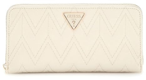 Portafoglio donna Guess Adelard SLG zip around stone A25GU23 GG9502146 GRIGIO