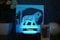 Optechvisual Personalisierte LED Tiger Lampe – Geschenk für Tigerliebhaber, Dekoration, Dimmbar, mit Fernbedienung und touch Bedienung