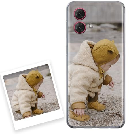 Pevita Coque Personnalisée pour Motorola Moto G84 5G avec Photo ou Image
