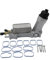 Lanliuhui Store Aluminium-Motorölkühler-Filtergehäuse, passend for 11–16, kompatibel mit Dodge, kompatibel mit Chrysler, kompatibel mit Ram 3,6 l, OE: 68105583AF