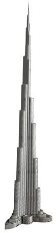 Generisch Burj Khalifa | Wahrzeichen Dubai | Wolkenkratzer | 3D-Druck | 120cm
