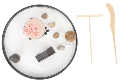 HOOTNEE 1satz Zen Sandkasten-Dekoration Kreatives Für Tisch Und Schreibtisch Für Entspannende Atmosphäre Und Individuelle Gestaltung Für Zen-gärten Und Mikrolandschaften