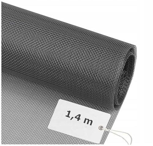 Moskitonetz Glasfasernetz für Fenster und Tür Moskitonetze 140cmx30m Grau Moskitonetze Moskitonetze Ersatzteile und Zubehör für Moskitonetze mit Schiebemoskitonetz Rahmen