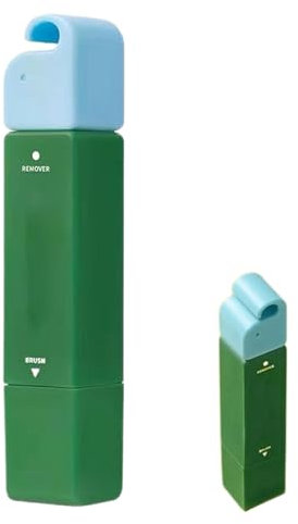 Fleckenentferner Stift - Tragbarer Doppelhaariger Kleidungsfleckentferner, Reise Bleichstift | Rettung Kleidung Vor Blut, Wein Und Anderen Harten Flecken, Kein Waschen Benötigt, Kompakt Und Bequem