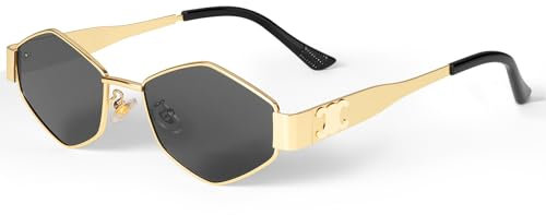 Sonnenbrille Herren,Damen,Polarisiert,Sonnenfinsternis Brille,Gold Schwarz,UV400 Schutz,Klassisch Design,über Normale Brille, Modisch für Outdoor, Autofahren, Reisen,Geschenke für frauen,nur 32.4g