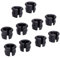10pack Plastics Bike Valves Converter Portables Inner Tubes Adapter Rubber For Enhancing Cycling Experiences