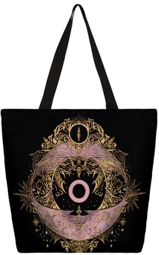 Einkaufstasche aus Segeltuch, Motiv: Stammesmuster, Einkaufstasche, Schultasche, Schultertasche, Damen, Herren, modische Handtasche