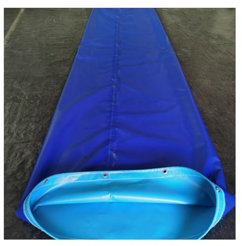 Scivolo in tela Scivolo Blu Dei Detriti Della Costruzione Del PVC, Trasportatore Ad Alta Quota Del Carico Di Scarico Per Lo Stagno Del Pesce/ Magazzino, Scivolo Di Scarico 3 5 6 7 8 10 12 15 18 20 M(1