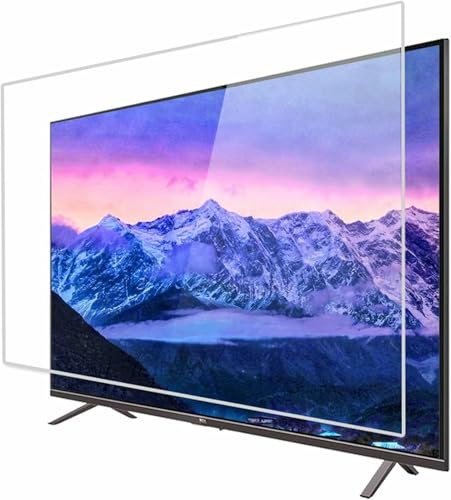 TV Screen Protector, Anti- Blue Glare TV Screen Film, Glare Blocking TV Film Relieve Eye Strain, TV Screen Protector