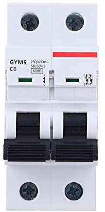 Interruptor de protección en miniatura Equipo eléctrico Mini interruptor de aire interruptor de aire para Gym9C65 400VAC (6A)