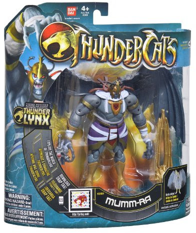 Thundercats Bandai Classic 4 Inch TYGRA Action Figure with light and whip action