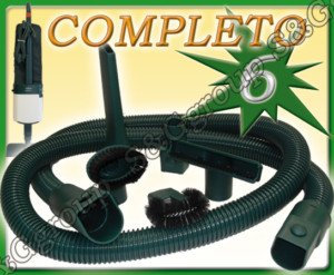 S&G Kit 6 Tubo BOCCHETTE per Folletto VORWERK 120 121 122 - Garanzia 24 Mesi SG Group